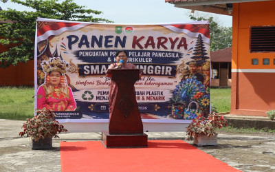 Panen Karya Kokurikuler SMAN 5 Pinggir